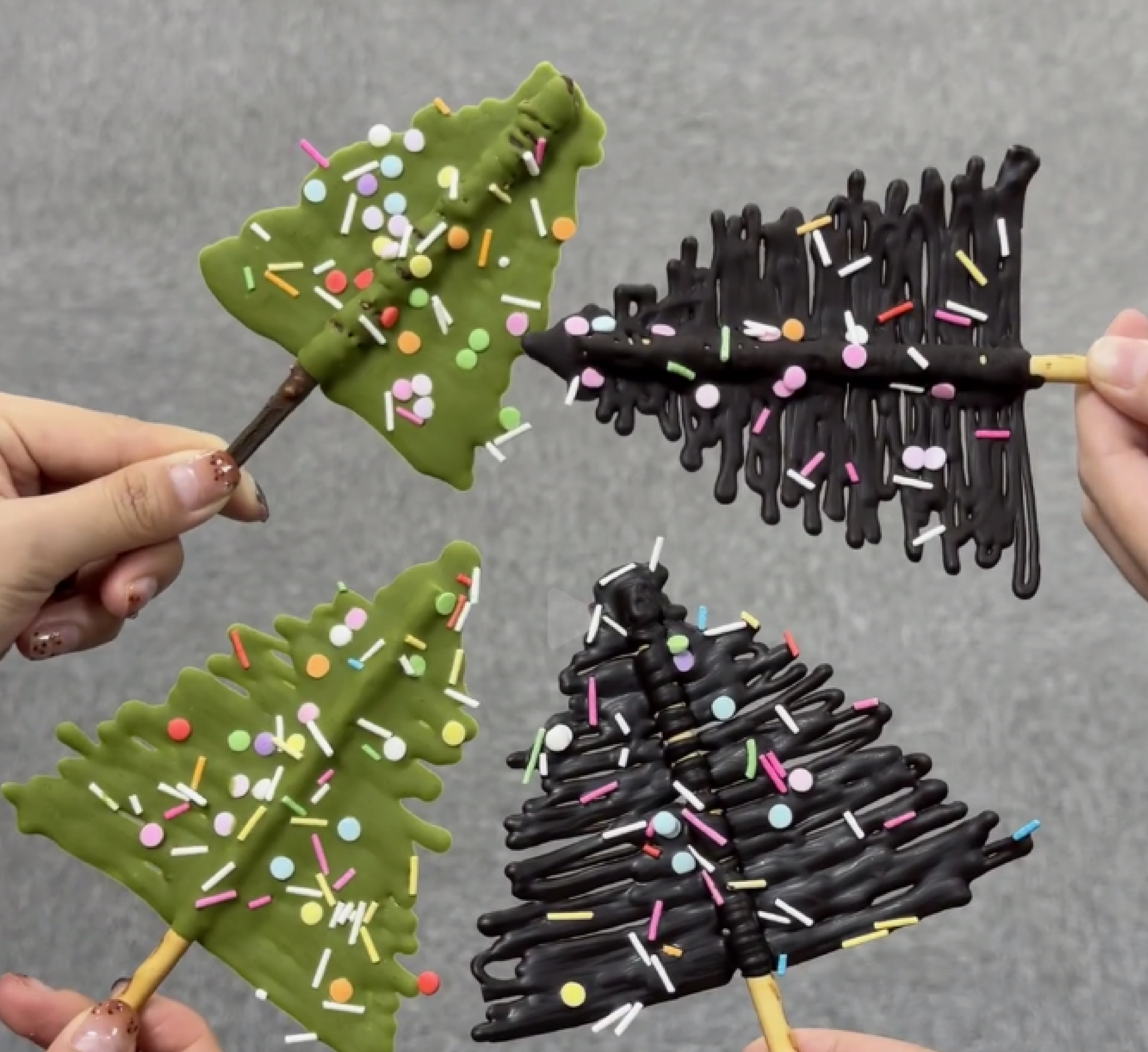 Matcha Chocolate Tree