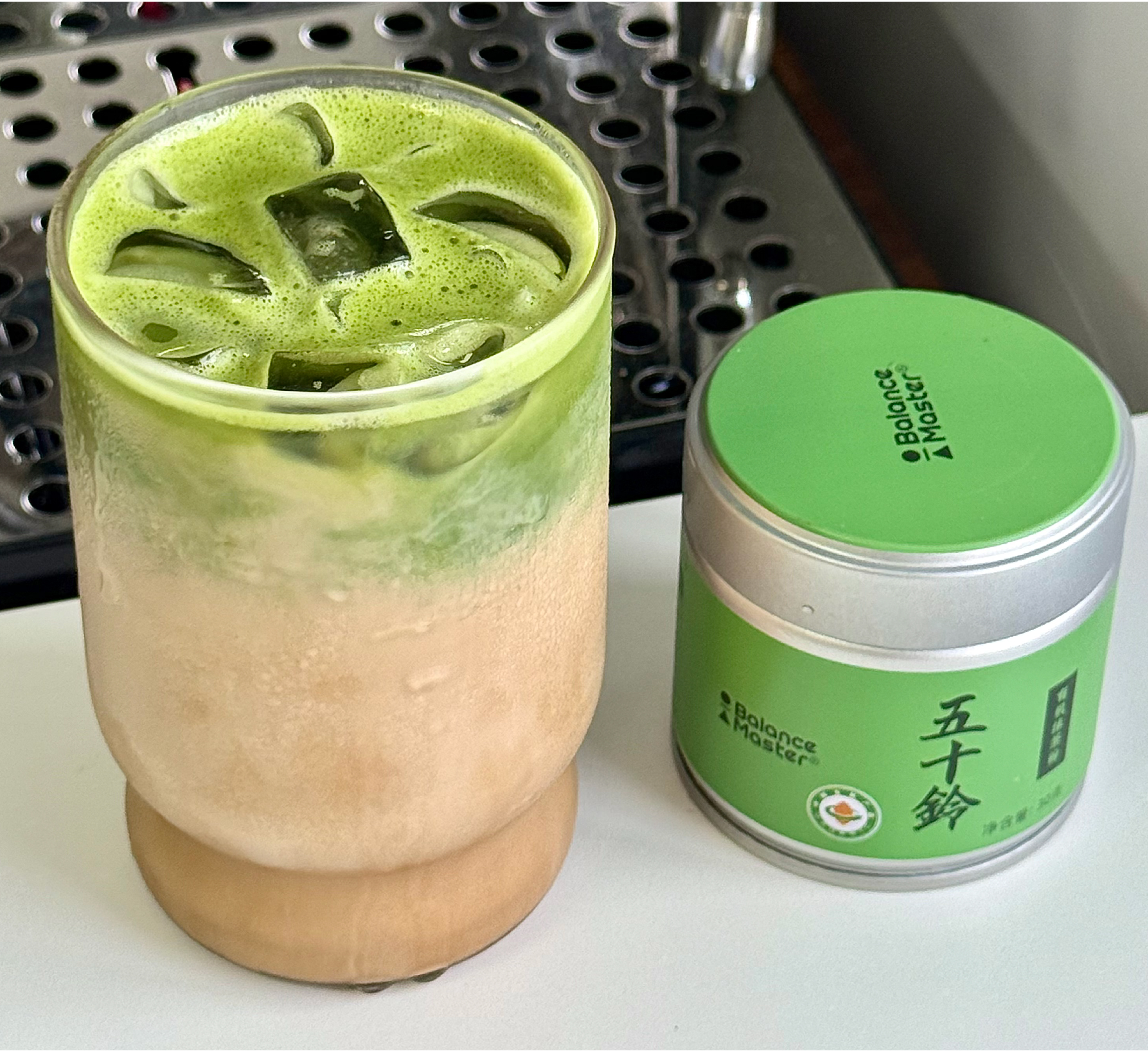 Matcha Coffee Latte