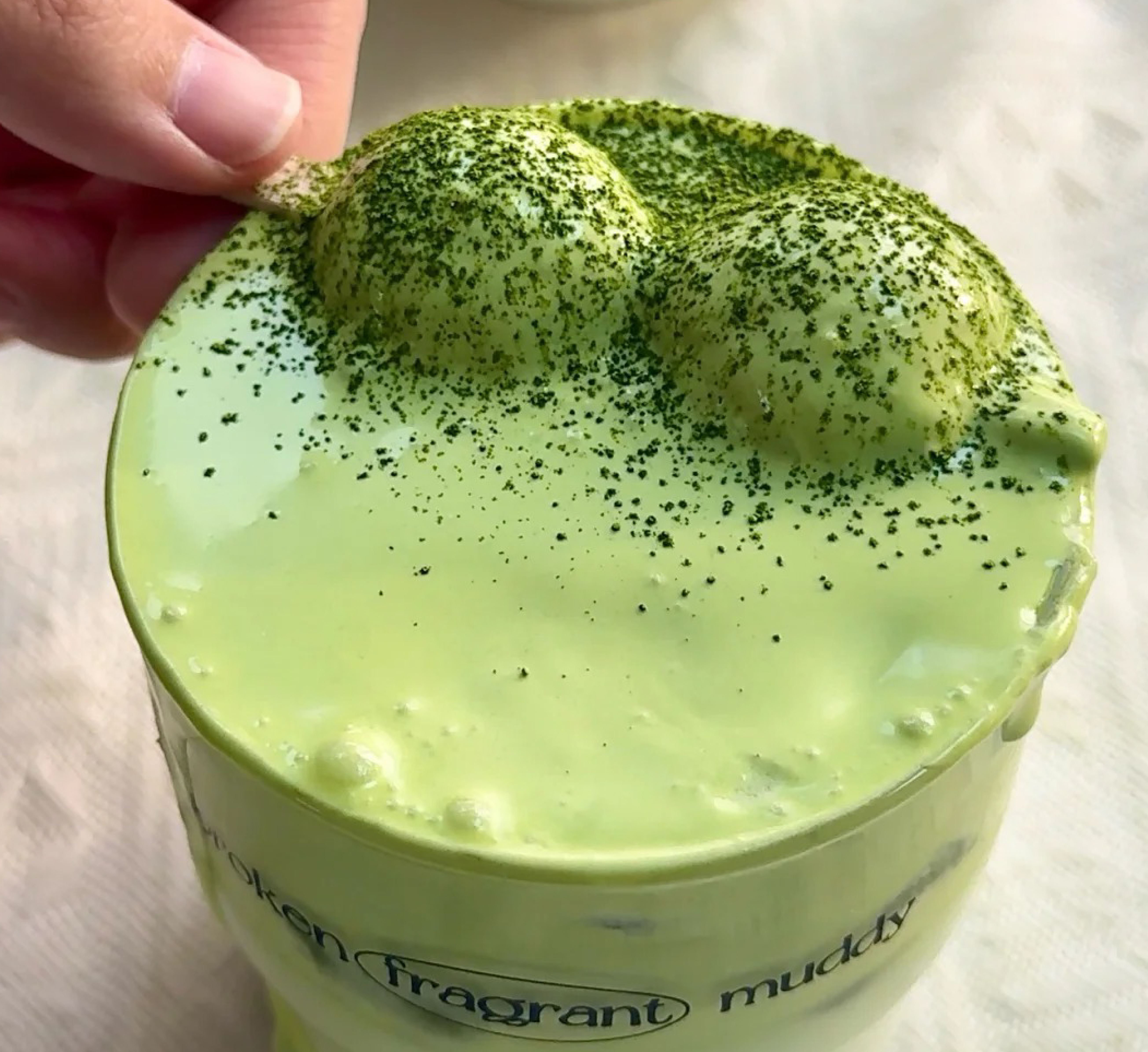 Matcha Mini Rice Balls