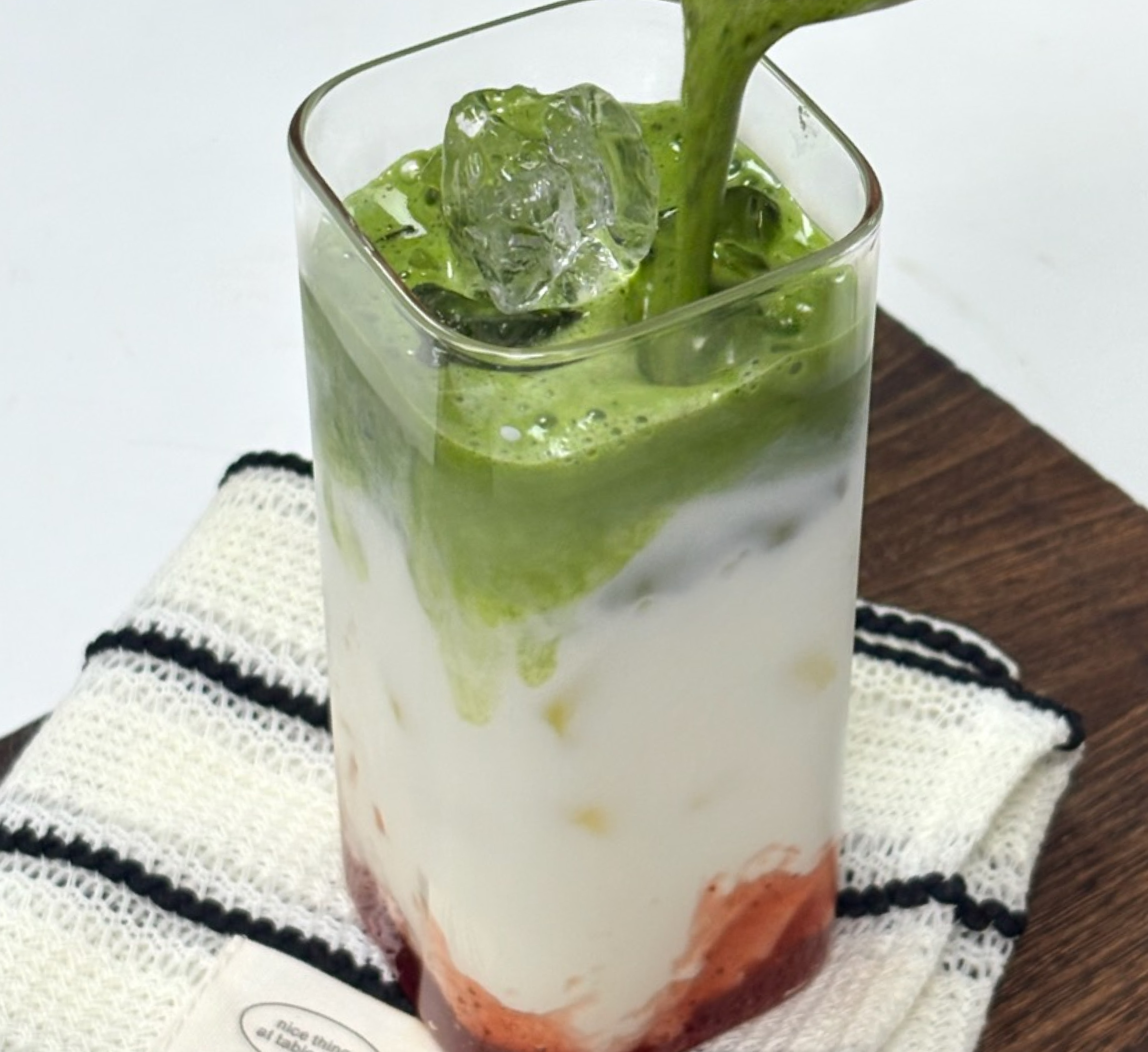 Matcha Strawberry Forest