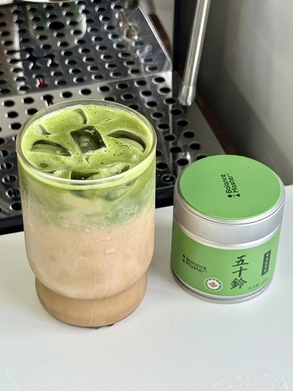 抹茶咖啡拿铁